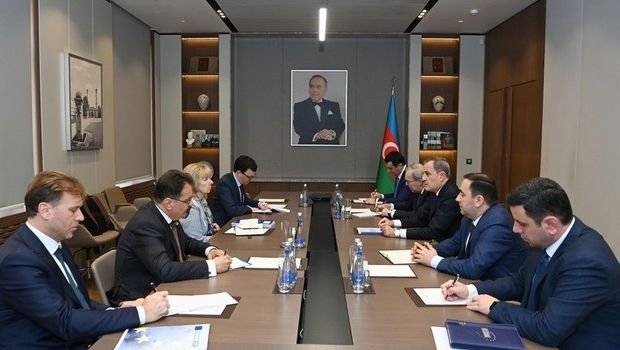 Ceyhun Bayramov Aİ-nin xüsusi nümayəndəsini qəbul edib - FOTO