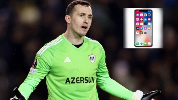 “Qarabağ”ın qapıçısı köhnə telefon işlədir?