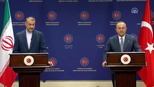 İranın xarici işlər naziri Nyu-Yorka Mövlud Çavuşoğlu ilə birgə gedib - VİDEO