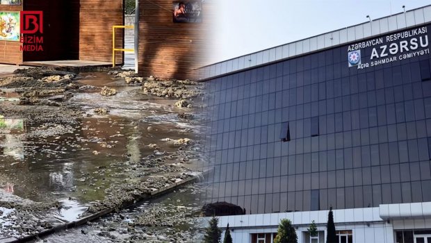 “Camaatın bir qismi kanalizasiyanı zibilxana kimi istifadə edir” – “Azərsu”dan AÇIQLAMA 