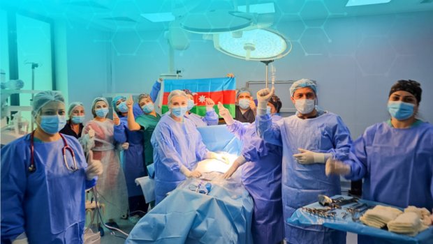 Azad olunmuş Xankəndidə ilk körpə dünyaya gəldi – FOTO  