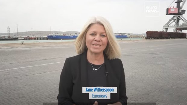 “Euronews” telekanalı Bakı Limanı haqda VİDEOREPORTAJ hazırladı