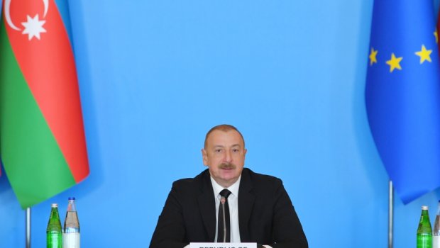 İlham Əliyev: “Almaniya-Azərbaycan əlaqələri sürətli inkişaf dövrünü yaşayır” - VİDEO