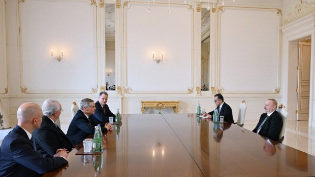 Prezident ABŞ-ın Mormon Kilsəsinin və Stirlinq Fondunun nümayəndələrini qəbul etdi – FOTO  