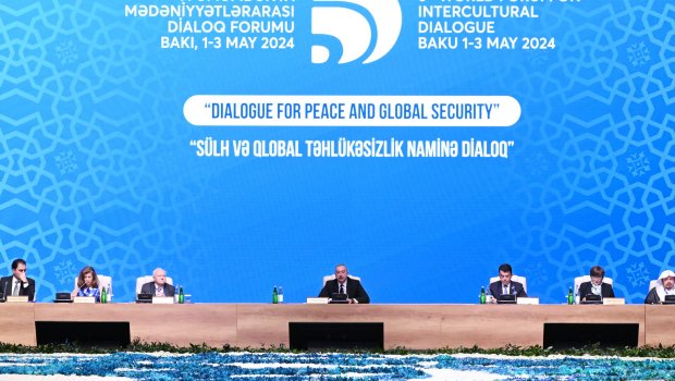 Prezident Bakıda keçirilən Forumun açılış mərasimində iştirak edib - FOTO/VİDEO  