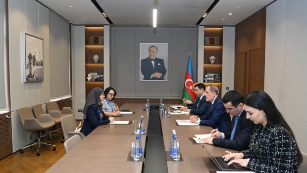 XİN-də AİPA-nın Baş katibi ilə regional vəziyyət müzakirə edilib - FOTO