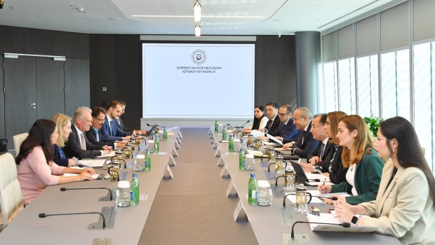 Şərq Tərəfdaşlığı çərçivəsində İnvestisiya Planının Azərbaycanda icrası müzakirə edilib - FOTO
