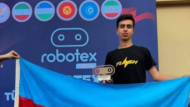 Robotlar yarışında ikinci yeri Azərbaycan məktəblisi tutdu - FOTO