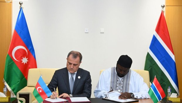 Azərbaycanla Qambiya arasında viza aradan qaldırılıb - FOTO