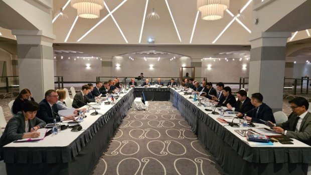 Xəzər dənizi məsələləri üzrə Yüksək Səviyyəli İşçi Qrupun yeddinci iclası keçirilib - FOTO