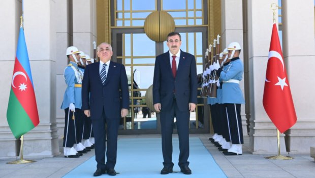 Əli Əsədov Türkiyənin Vitse-prezidenti ilə görüşdü - FOTO/VİDEO