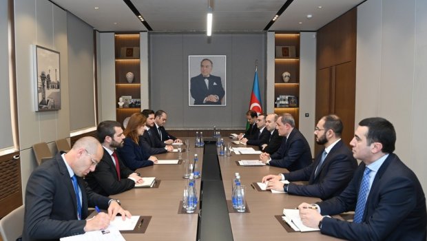 Ceyhun Bayramov İsrail XİN-nin siyasi direktorunu regionda mövcud vəziyyət barədə MƏLUMATLANDIRDI - FOTO