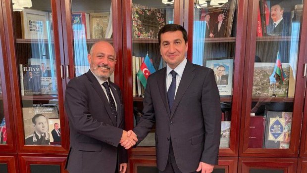 Hikmət Hacıyev BMT rəsmisi ilə iqlim dəyişikliyi ilə mübarizəni müzakirə edib - FOTO