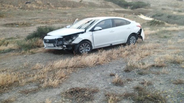 Hacıqabulda yol qəzası baş verib, xəsarət alan var