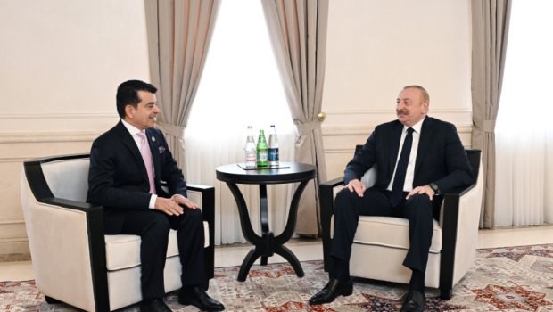 Prezident İlham Əliyev Şuşada ICESCO-nun Baş direktorunu qəbul edib - YENİLƏNİB/FOTO