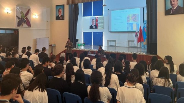 Fövqəladə hallarda davranış qaydaları ilə bağlı tədbirlər keçirilib - FOTO