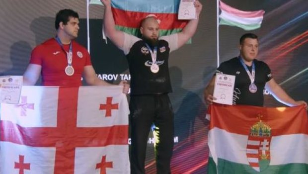 Qol güləşçimiz Avropa Çempionu oldu - FOTO