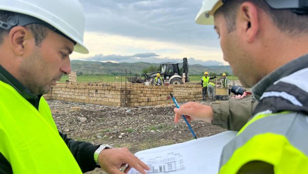 Qubadlıda tikinti işləri BAŞLADI: İlk köç olacaq – FOTO 