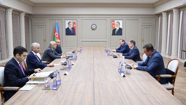 Əli Əsədov belaruslu həmkarı ilə gələcək qarşılıqlı fəaliyyət perspektivlərini müzakirə edib