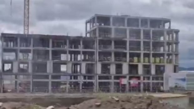 Ağdamda yaşayış komplekslərinin tikintisindən yeni GÖRÜNTÜLƏR - VİDEO