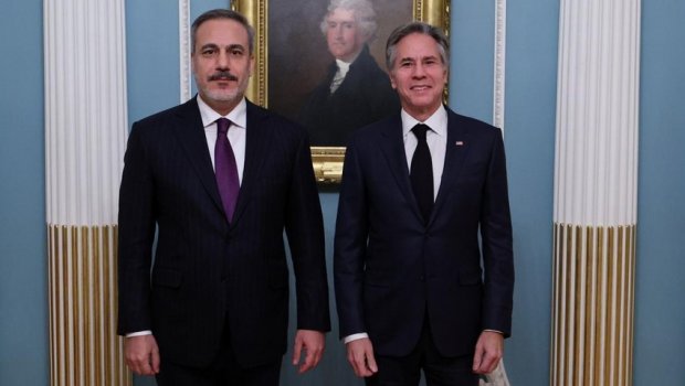 Hakan Fidan Blinkenlə Qəzzadakı son vəziyyəti MÜZAKİRƏ EDİB