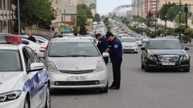Taksi sürücülərinə qarşı reyd keçirildi - FOTO