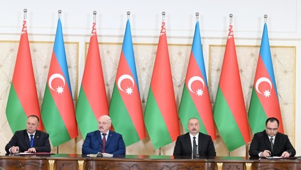 Azərbaycan-Belarus sənədləri İMZALANDI - FOTO