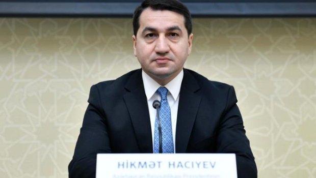 Hikmət Hacıyev Ceyk Sallivanla Ermənistanla münasibətlərin normallaşması prosesini MÜZAKİRƏ EDİB - FOTO