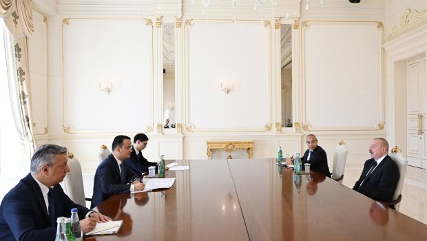 İlham Əliyev özbəkistanlı naziri qəbul etdi - FOTO-VİDEO