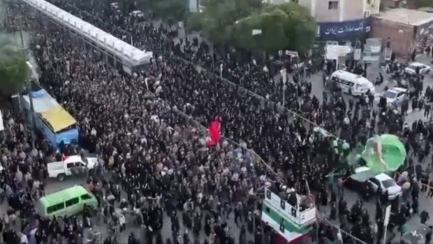 İranda matəm mərasimi başladı – VİDEO  