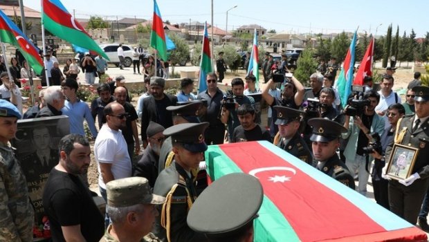 Birinci Qarabağ müharibəsinin daha bir şəhidi dəfn olundu – FOTO  