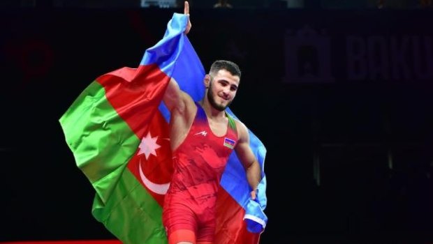 Azərbaycanın 2 güləşçisi Avropa çempionu oldu - YENİLƏNİB/FOTO