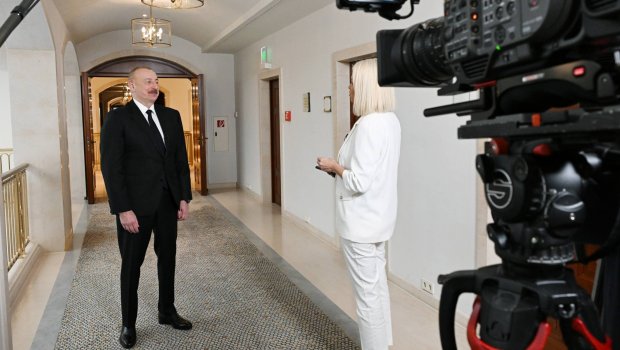 İlham Əliyevin “Euronews” televiziyasına müsahibəsi – FOTO/VİDEO