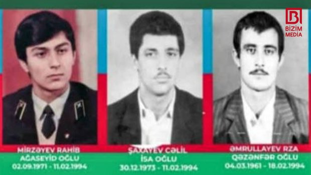 Birinci Qarabağ Müharibəsinin 3 şəhidi Şabranda DƏFN OLUNACAQ