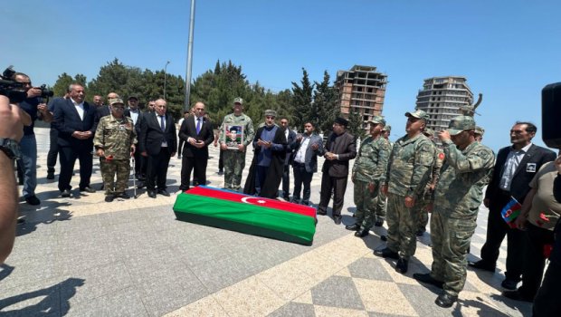 Şəhid Elməddin Abbasov Sumqayıtda dəfn olundu - FOTO