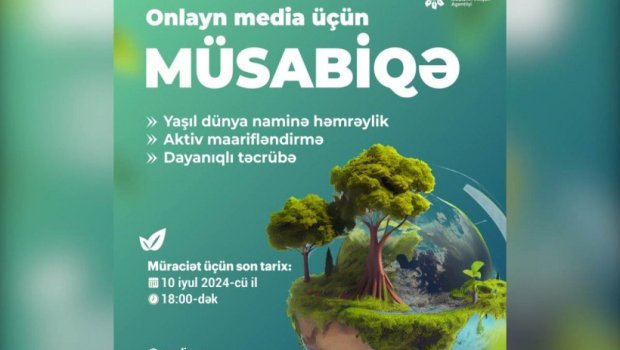 MEDİA onlayn media subyektləri üçün müsabiqə ELAN ETDİ  
