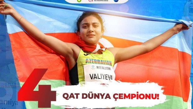Azərbaycan paraatleti dördqat dünya ÇEMPİONU OLDU - VİDEO