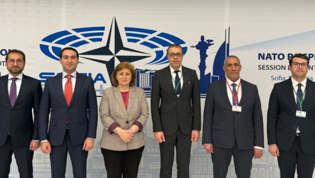 Milli Məclisin deputatları Sofiyada: Ukraynadakı vəziyyət müzakirə ediləcək