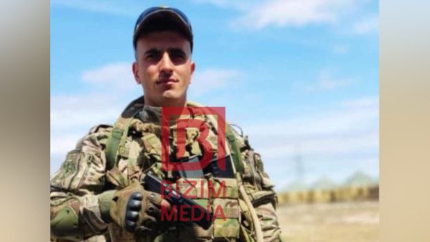 Həyatını itirən hərbçimizin FOTOLARI 