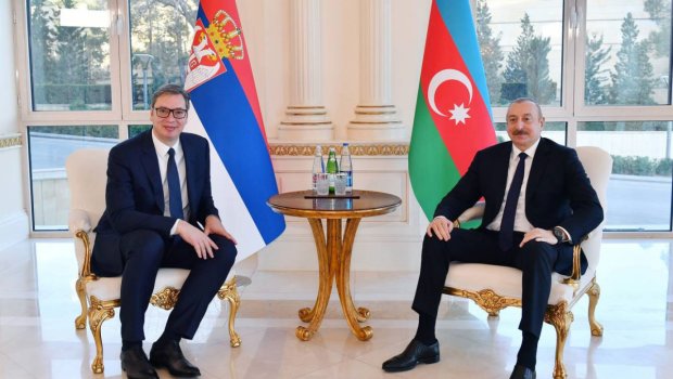 Vuçiç İlham Əliyevə Kosovo ilə bağlı dəstəyinə görə TƏŞƏKKÜR EDİB