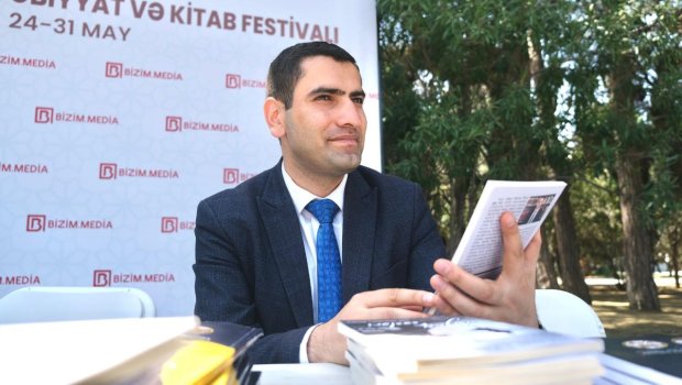 Yazıçı Rizvan Fikrətoğlunun imza günü KEÇİRİLDİ – FOTO 