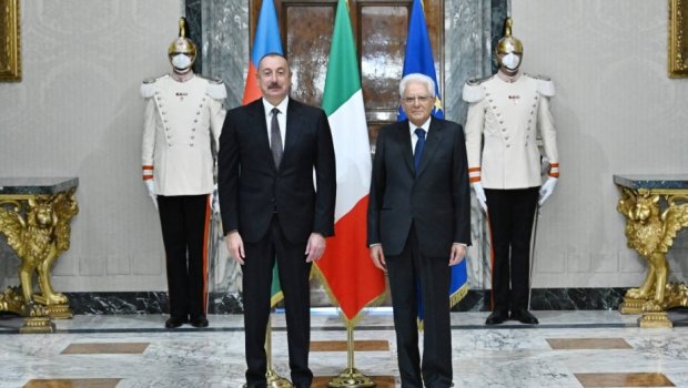 İtaliya Prezidentindən İlham Əliyevə TƏBRİK MƏKTUBU