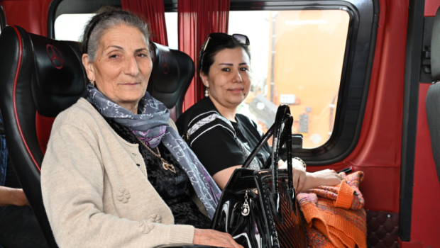 Xocalı şəhərinə növbəti köç karvanı yola salındı - FOTO