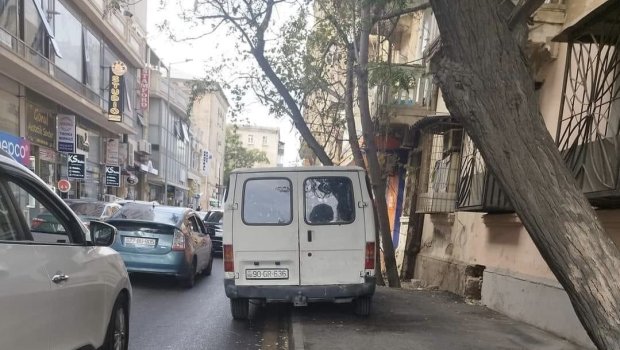 Bakının mərkəzində insan skeleti TAPILDI 