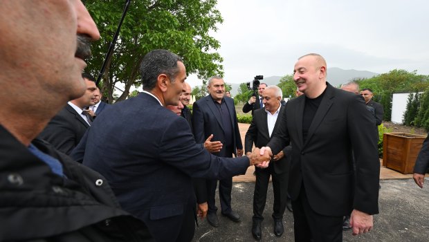 Türkiyə mətbuatı İlham Əliyevin Xocalıya səfərindən yazdı – FOTO  