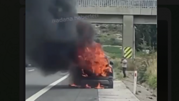 Türkiyədə TOGG elektrik avtomobili belə yandı - VİDEO