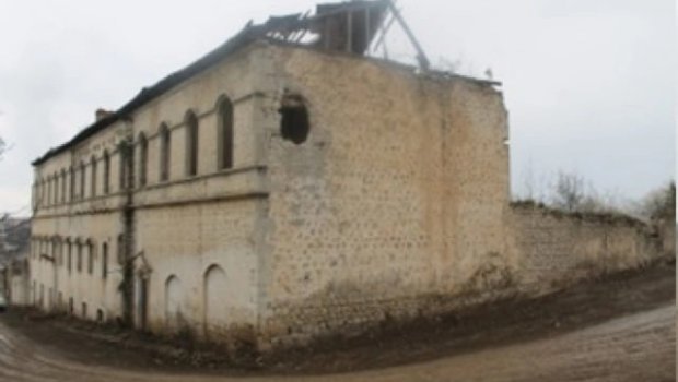 Şuşadakı tarixi xəstəxana binası BƏRPA OLUNUR - FOTO  