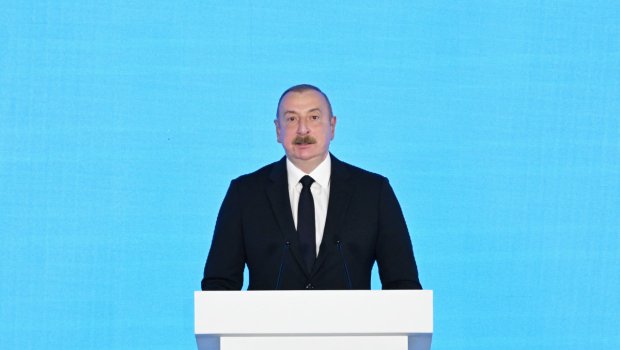İlham Əliyev Bakı Enerji Həftəsinin vacib rolundan danışdı