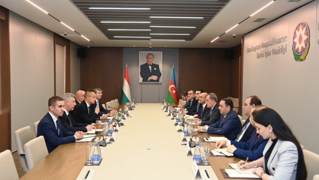 Ceyhun Bayramov macarıstanlı həmkarı ilə görüşdü – YENİLƏNİB/VİDEO  