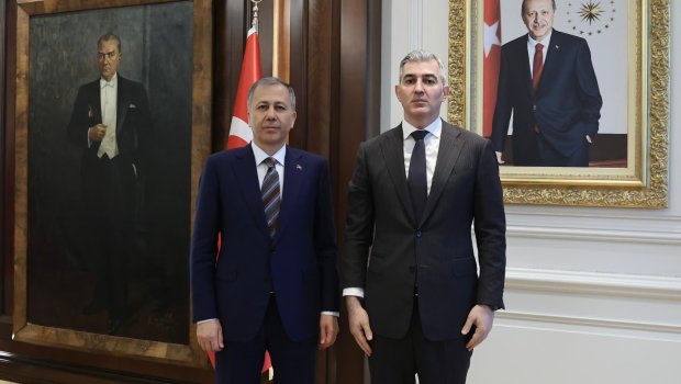 Dövlət Miqrasiya Xidmətinin rəisi Ali Yerlikaya ilə ikitərəfli əməkdaşlığı MÜZAKİRƏ EDİB - FOTO